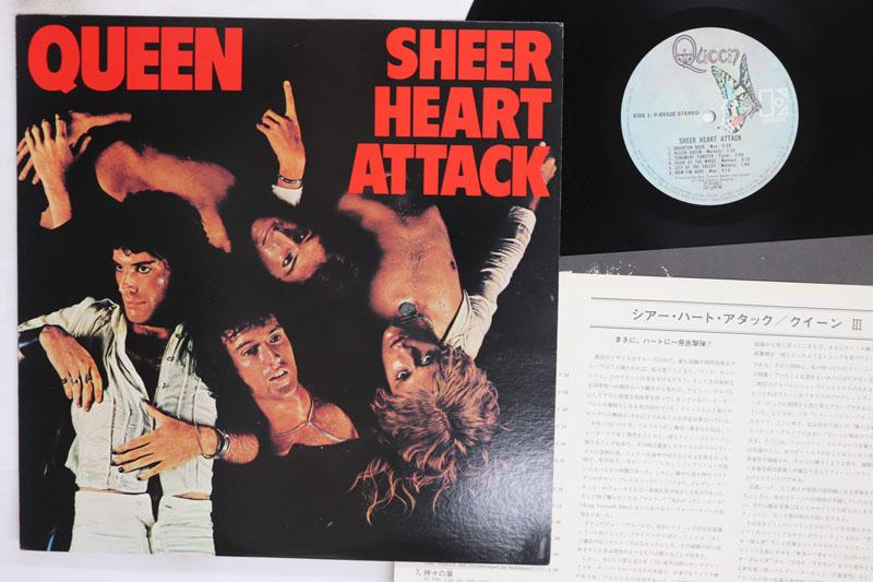 Виниловая пластинка QUEEN Sheer Heart Attack P6552E ELEKTRA 1981 Япония Рок Б/у