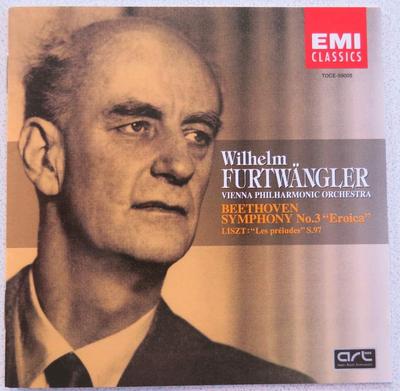 CD FURTWÄNGLER (WILHELM), BEETHOVEN, L - Beethoven: Symphony No. 3 Hero TOCE59005 Japan ObiClassical Used