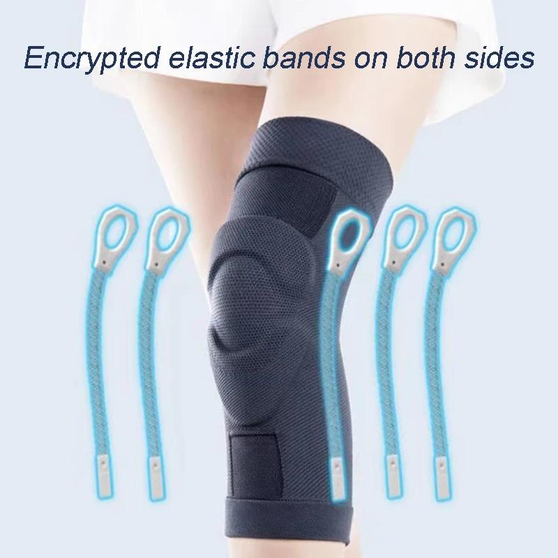 Compression Knee Pad Sleeve Wrap Brace Knee Support Professional Knee Brace Designed To Protect The Patella 2Pcs