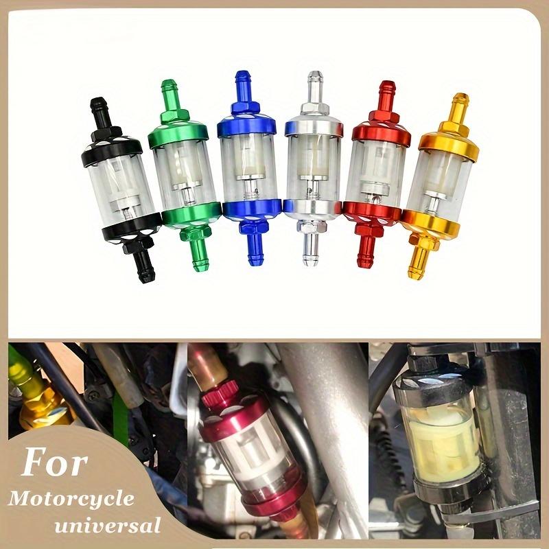 8mm CNC Gas Oil Filter Universal Motorcycle Accessories for ATV Pit Bike Car Moto Oil Cup