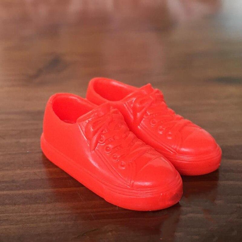 9pairs/lot Sneakers Shoes For Blythe Doll Colorful Doll Shoes For Licca Doll Shoes For Momoko 1/6 Dolls Accessories Kids Toy