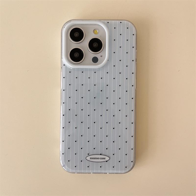 

Blue Striped Ice Cream Holder Case for iPhone 15 Pro Max, 14/13/12 - Fresh & Cute iPhone 12