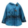 Women's  Winter Loose Horn Buckle Travel Style Cloak Coat