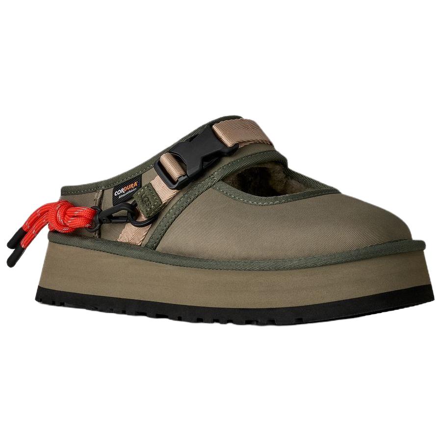 UGG Slipper Evolution Casual Slip-On Eva Anti-Wear Closed-Toe Slippers Women slippers Olive-Green 1180111-BTOL