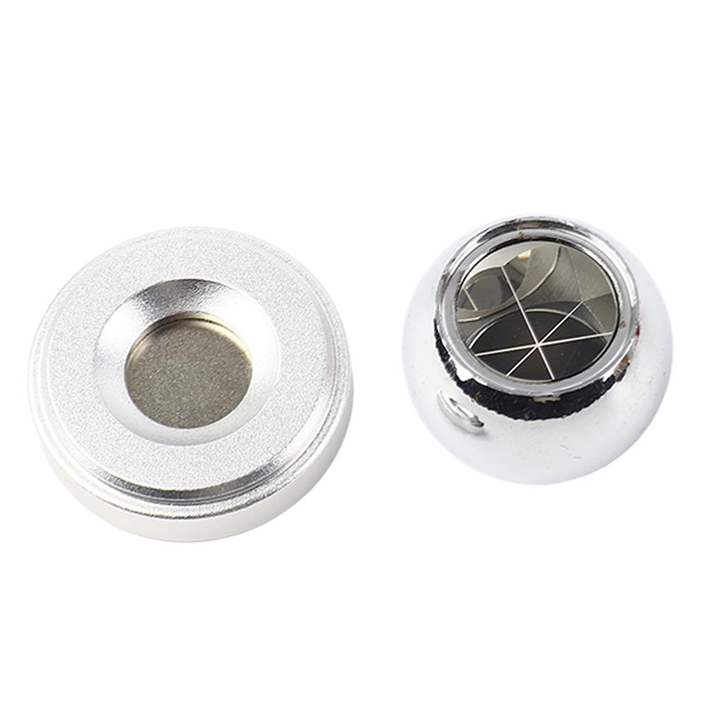 Total Station Reflective Sphere Ball Prism with Magnetic Base for Trimble Tunnel Monitoring Land Surveying BP001A