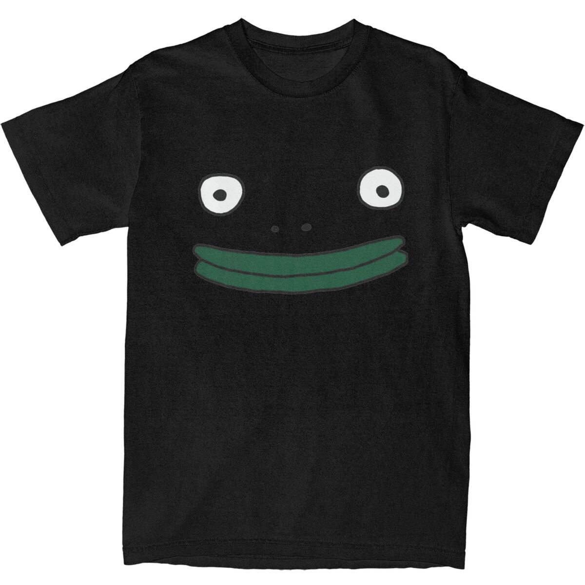 Mr. Frog Smiling Friends T-Shirt Summer Cartoon Y2K Retro T-Shirts Cotton Hip Hop Tshirt For Man Short Sleeve Design Top Tees S разноцветный