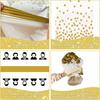1/2pcs Party Decorations Plastic  Table Runner Disposable Rectangle Table Cover for Birthday Wedding Anniversary Graduation 1/2p