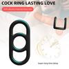 Silicone Ring Penis Ring Men's Triple Horseshoe Ring Couple Couple Adult Sex Toys Sex Product Supply