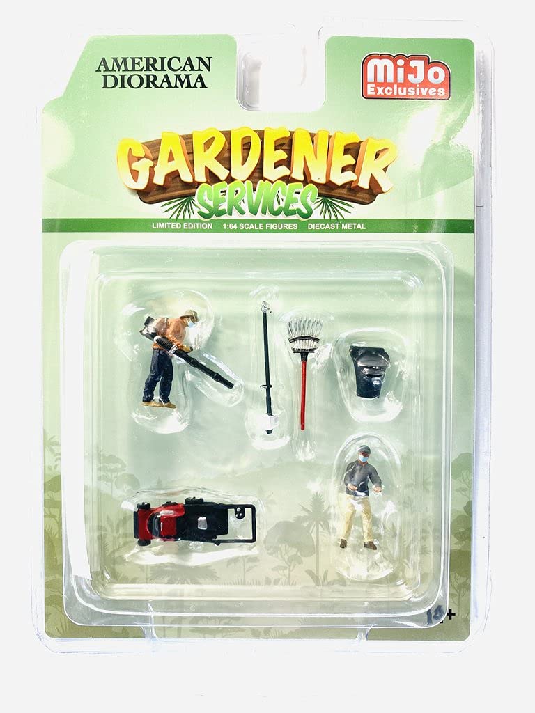 

Американская диорама Масштабная фигурка Садовник Михо 1/64 Набор, Эксклюзив, AD-76474MJ [Б/У]
