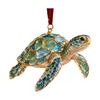 Gastgeschenke für Festivals Meerglas-Weihnachtsdekoration, Küsten-Schildkröte Walhai Oktopus Bürodekorationen Baumbehang, Meeresinspiriert
