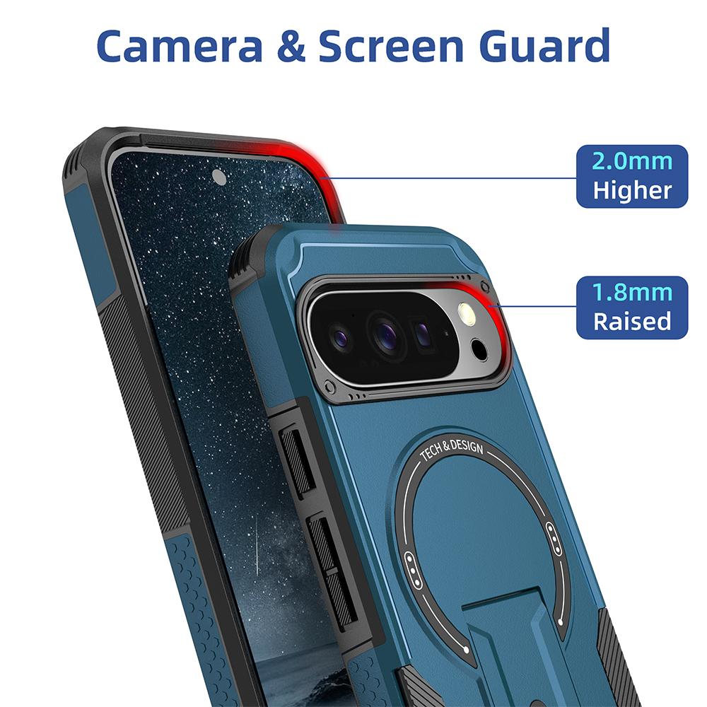 Magnetic Stand Phone Bag Case for Google Pixel 10 Pro XL Pixel10 Pixel9 Pixel 9 Pro XL