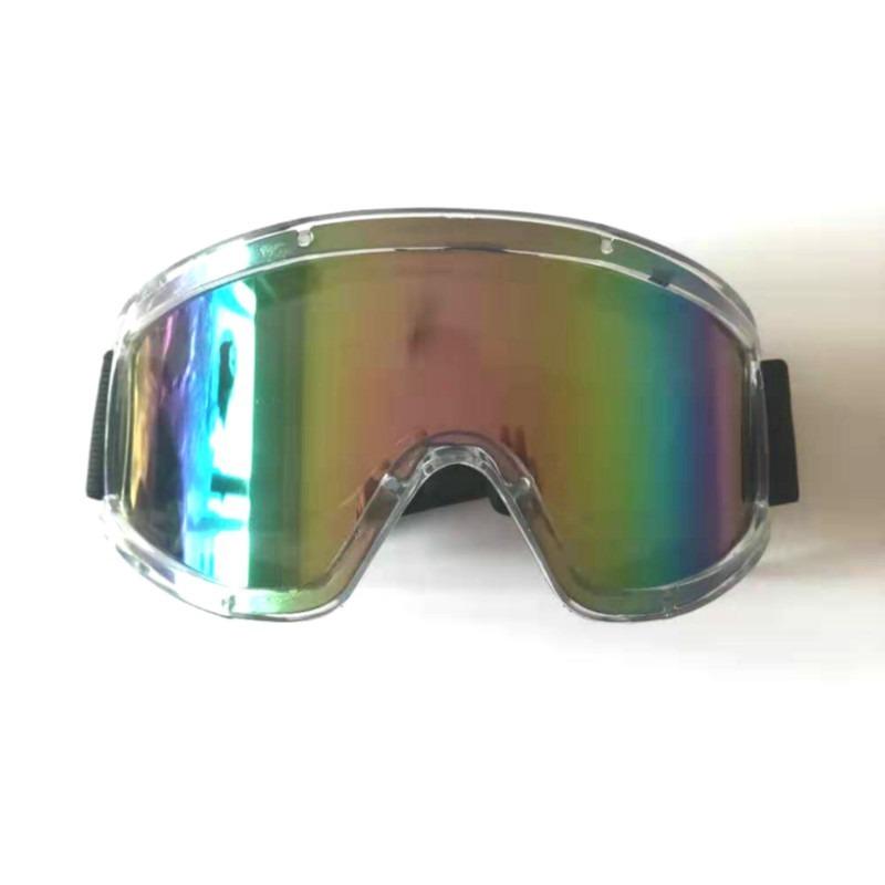 Unpolarisierte Sichere Schutzbrille für die Arbeit PC-Gläser Verstellbares Band Männer Frauen Winddicht Staubdicht Stoßfest