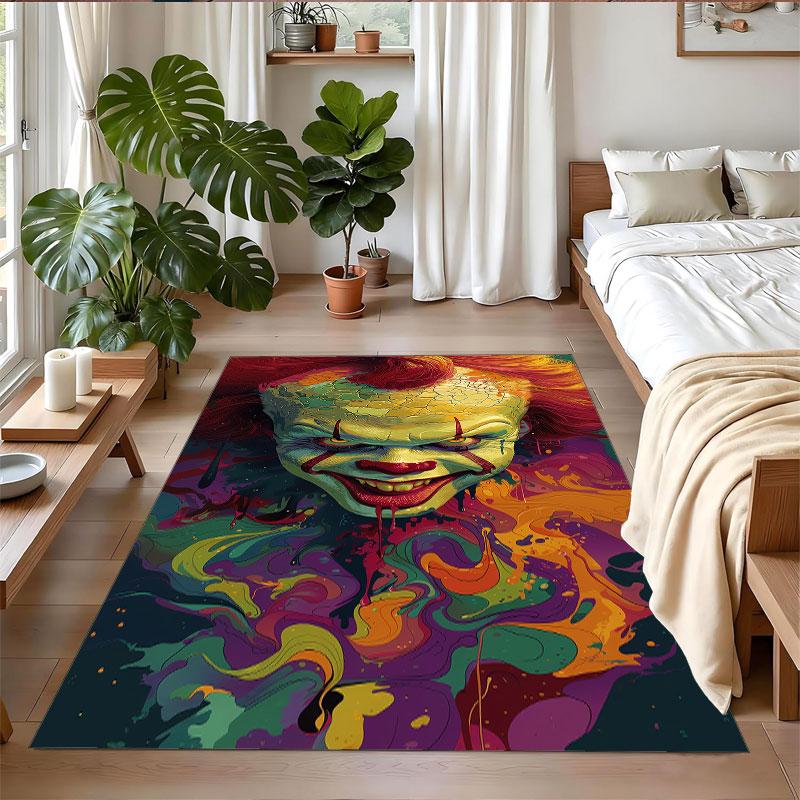 Crystal Velvet Rug Soft Non Slip Indoor Floor Mat Home DecorIT Pennywise
