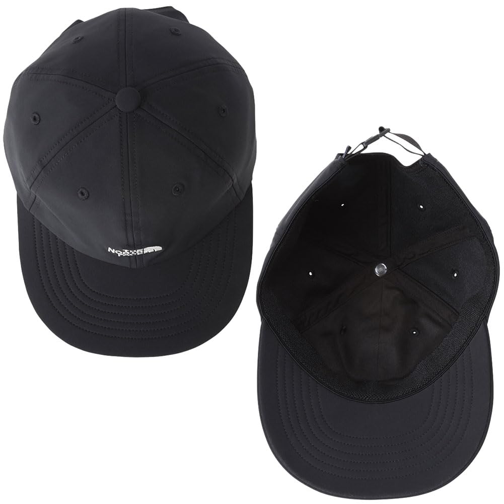 The North Face Barb cm Kids' Cap, Unisex, Water-Repellent, Stretch, Buckle-Adjustable, Black, 54.0-56.0