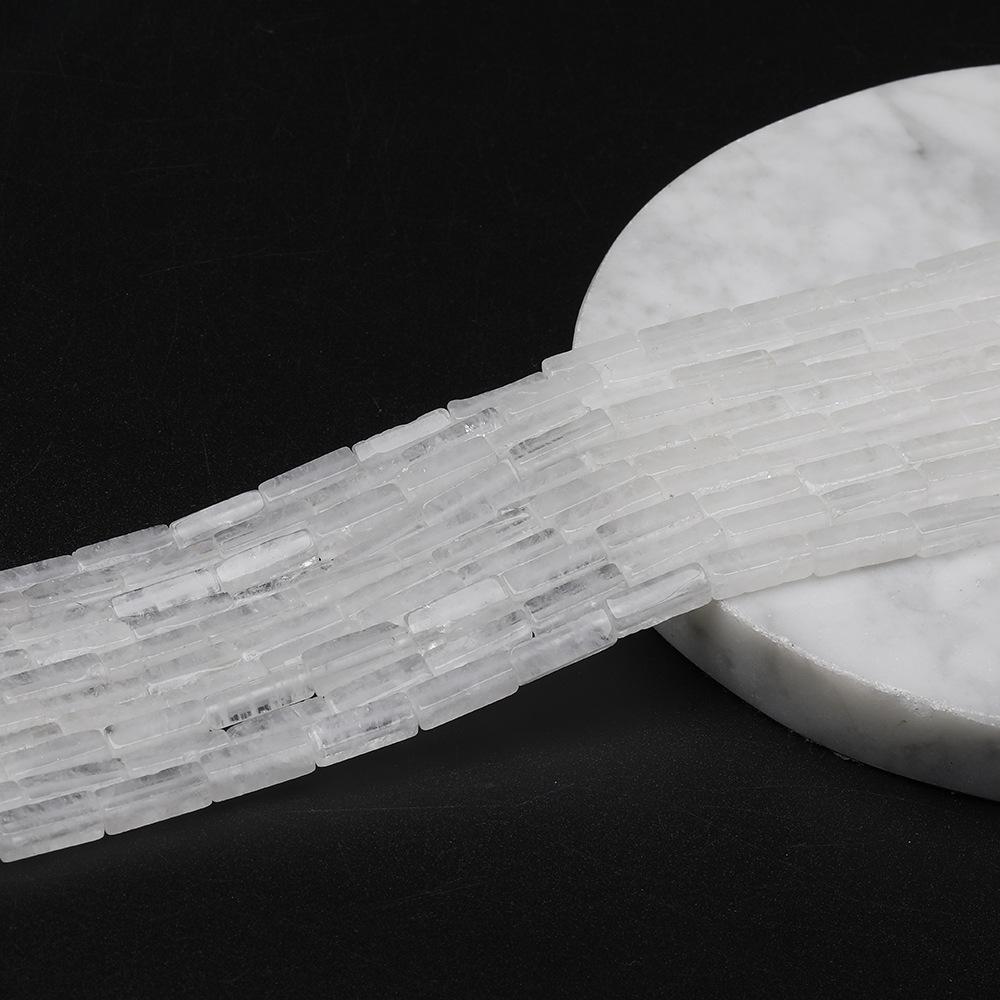 

Прямоугольные трубчатые бусины из натурального полудрагоценного камня для самостоятельного изготовления украшений, кубические бусины-аксессуары 4x13 мм. 4*13mm