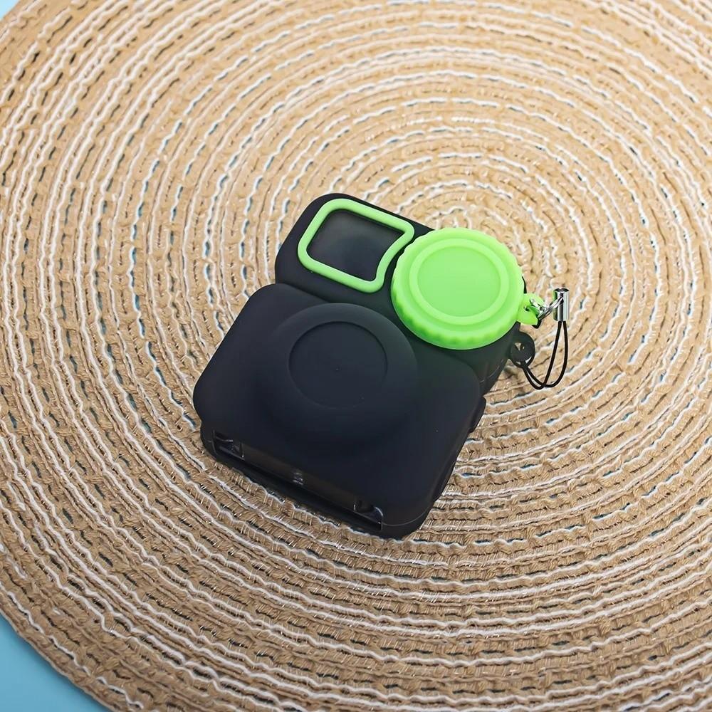 Shock Absorption Silicone Protective Case Lens Cap Anti-Drop Action Camera Case Full Protection for DJI Osmo Nano