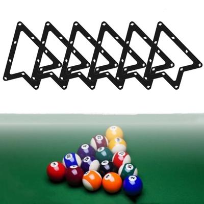 Wiederverwendbares Billardtisch-Zauber-Aufkleber-Dreieck Billard-Rack-Blatt Lustige Spielteile