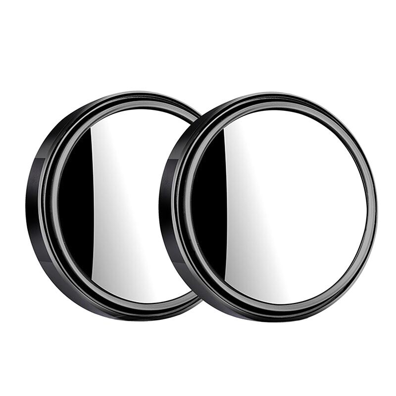 Car Rearview Mirror Small Round Mirror Rearview Mirror Blind Spot Mirror Hd Auxiliary Wide-Angle Mirror Convex Mirror A1