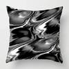 Modern Gray Black Abstract Geometric Cushion Cover Home Decor Pillow Cover Sofa Throw Pillow Cover