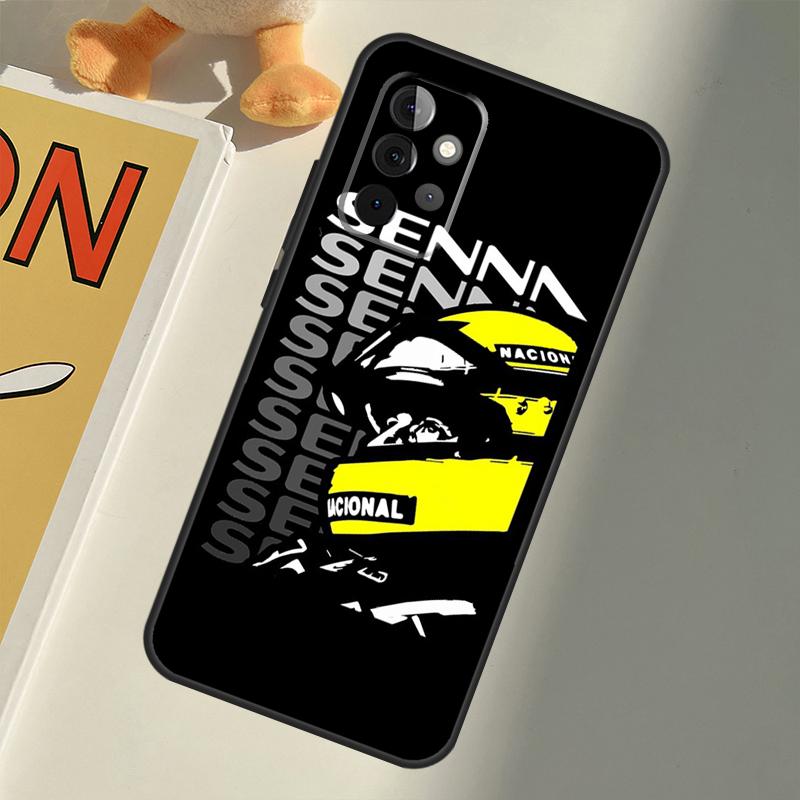 Ayrton Senna F1 For Samsung Galaxy A33 A36 A56 A26 A16 A15 A55 A53 A35 A22 A32 A52 A54 A34 A14 A05 A06 Case