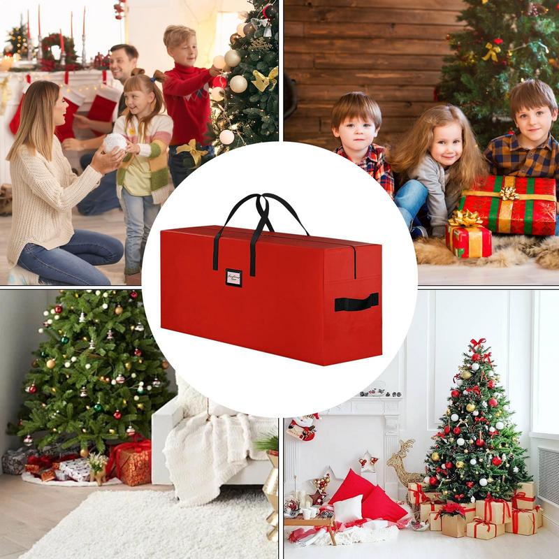 Christmas Tree Storage Bag Heavy Duty Christmas Tree Container Xmas Storage Container Large Size Tree Bag for Home Xmas Tree