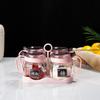 Kitchen Glass Seasoning Jars Home Condiment Boxes Salt Storage Pots Reusable Spice Bottles
