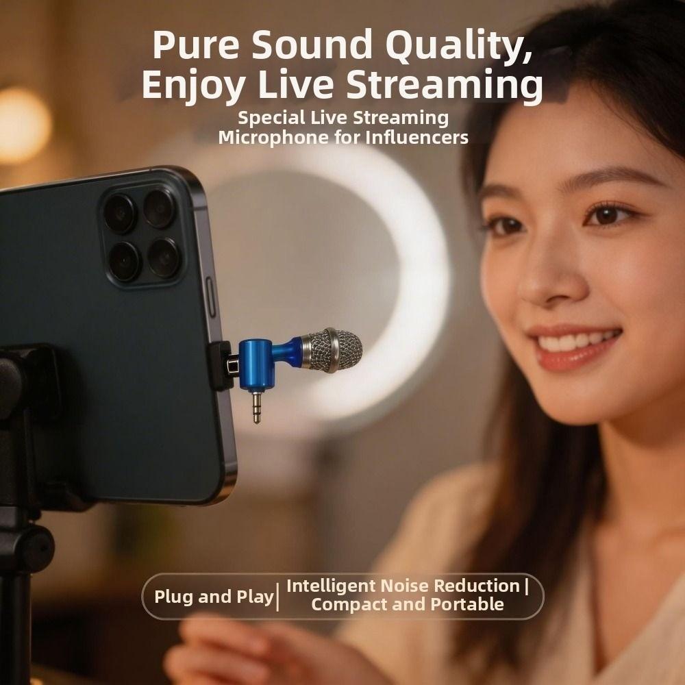 Adjustable Mini Microphone 3/4 Level Portable Microphone  Video Conference