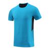 Mens Short Sleeve Running T-shirt Gym Jogging Sports Tops Male Fitness Sweatshirts High Quality Breathable Muscle Fit Sport Tees