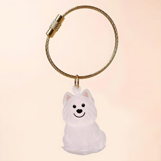 3Pcs Cat Hair Storage Box Keychain Transparent Acrylic Dog Hair Memorial Bottle Pet Hair Collector Container Key Ring Pet Owner Keepsake Gift