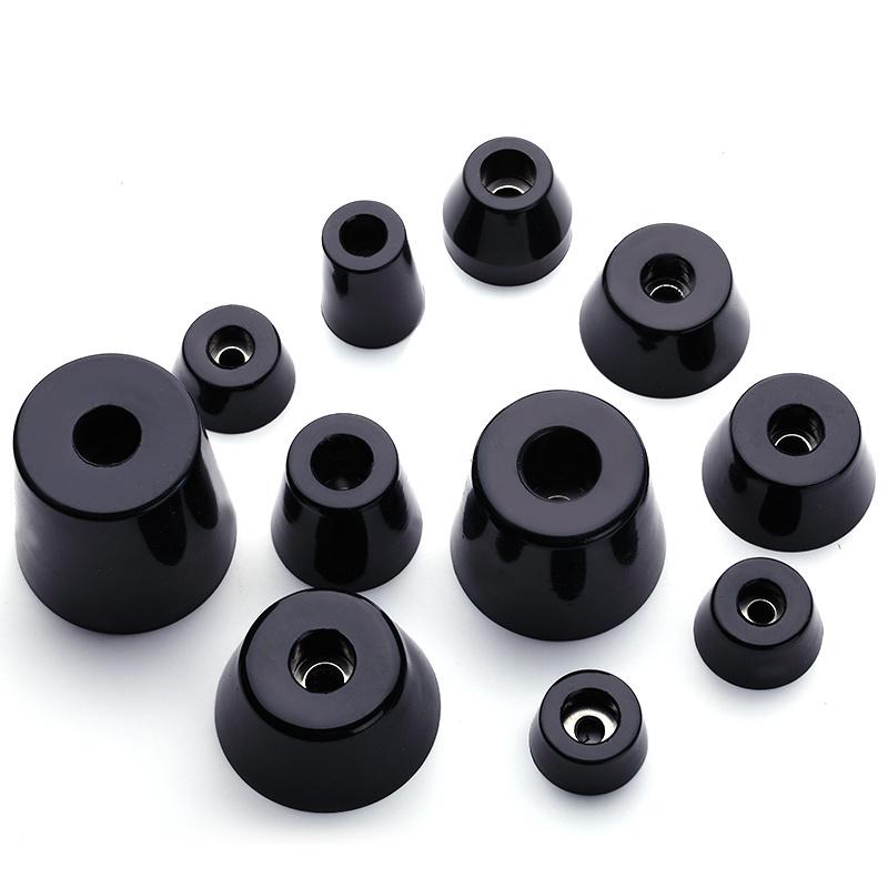8pcs Rubber Shock Absorbing Feet, Anti-Vibration Pads for Furniture,Speaker,Washing Machine,Non-Slip Floor Protector with Gasket