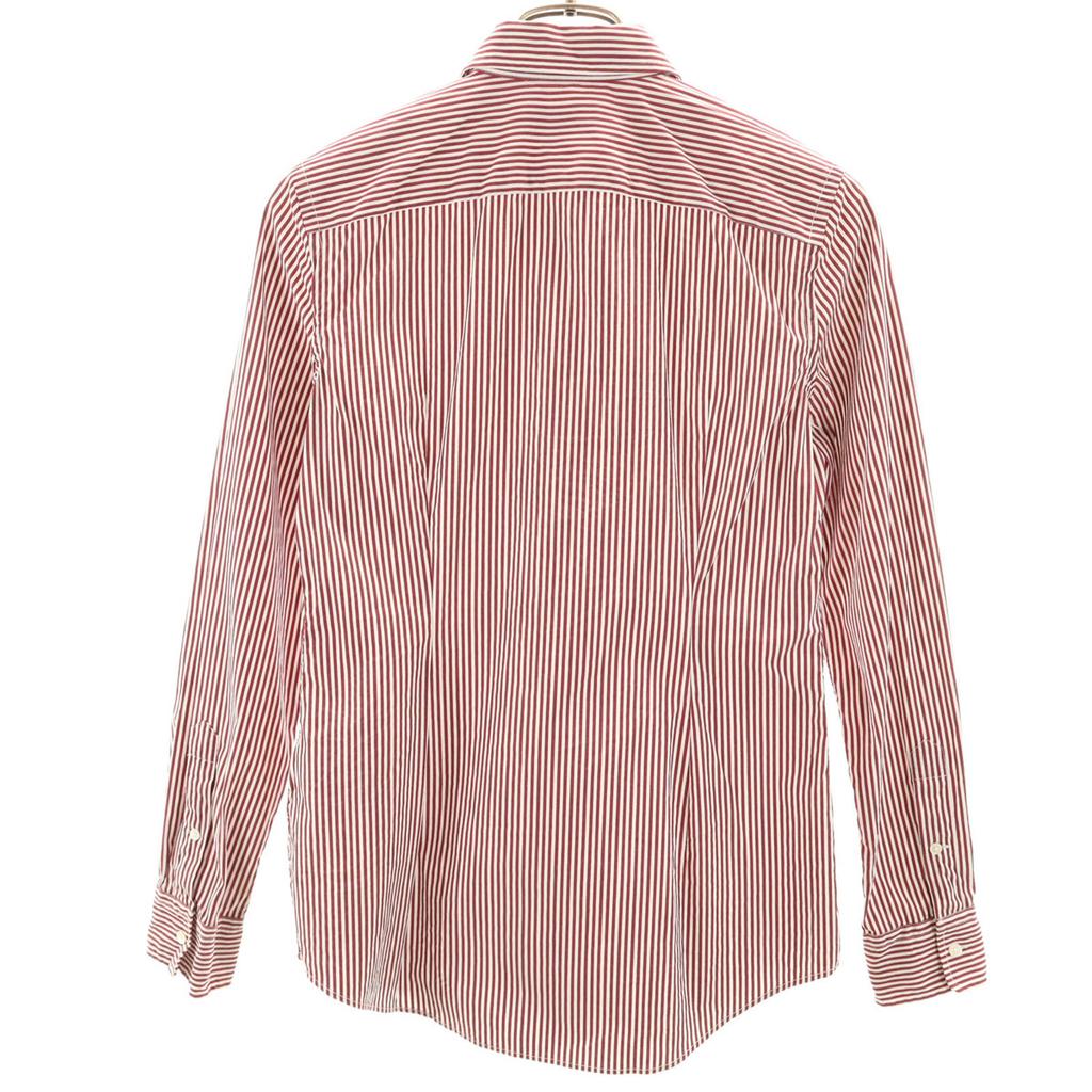 POLO RALPH LAUREN Striped Pattern Long sleeve shirt 4 stretch Women Used