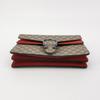 [Pre-Owned] Dionysus Chain Tiger Head Buckle Logo Canvas And Leather Shoulder Bag Small - Very Good #1W3I1XU