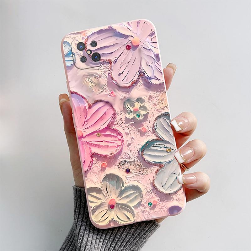 Case For OPPO Reno4 Z 5G Cute Cat Cartoon Puppy Dog Soft Silicone TPU Shockproof Back Cover On Reno4Z Reno 4 Z 4Z CPH2065 Funda