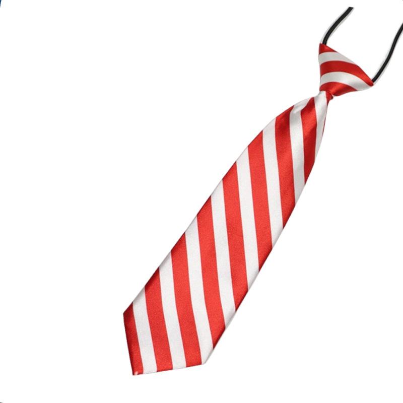 Kinderanzug Businessuniform Bedruckte Gestreifte Krawatte Gummiband Auftrittsgala Kinder Baby Accessoires