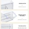 1Pc Acrylic Organizer for Collectible Figure and Blind Box Toy Large-Capacity High Definition Transparent Miniature Display Case