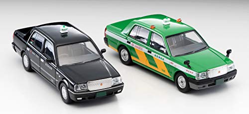 Tomica Limited Vintage Neo 1/64 Scale LV-N219a Toyota Crown Sedan Tokyo Wireless Taxi (Black) Finished Model (Product Number: 312437)