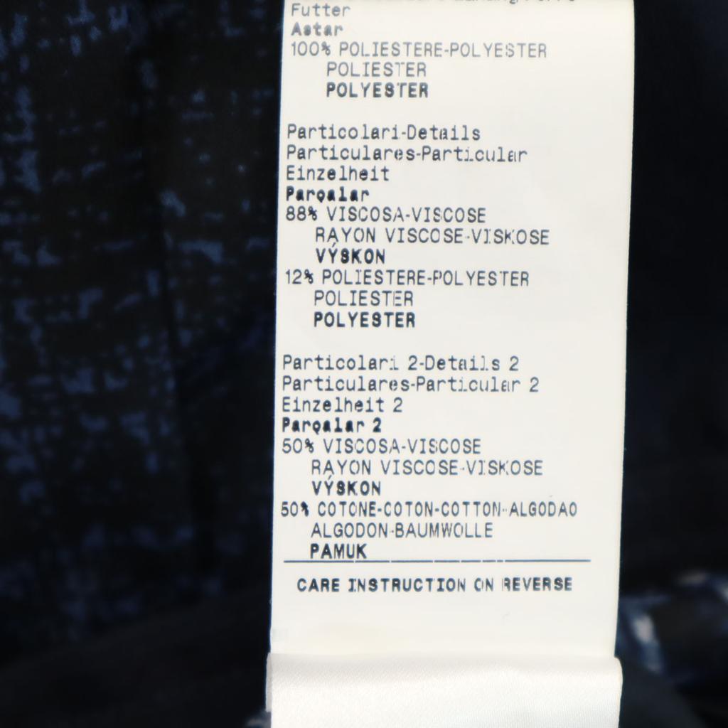 MAX&CO No Sleeve Pleated One Piece 38 Navy Women Used