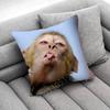 Monkey Funny Tape Throw Pillow Case For 30X30Cm 40X40Cm 45X45Cm 50X50Cm 55X55Cm Square Sofa Pillowcase Shell