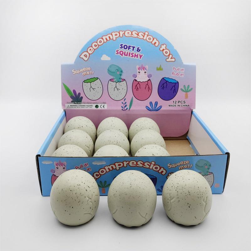 

Dinosaur Egg Squeeze Toy - Creative & Cute Design, Trending Online and Perfect for Dinosaur Lovers