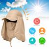 Detachable Fishing Hat UPF 50+ Sun Cap Portable Fishing Bucket Hat  For Women