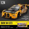 1/24 Scale BMW M4 GT3 WASA Racing Series Alloy Metal Diecast Model Car DIY Design Collection Decoration Boutique Trendy Gifts for Boys