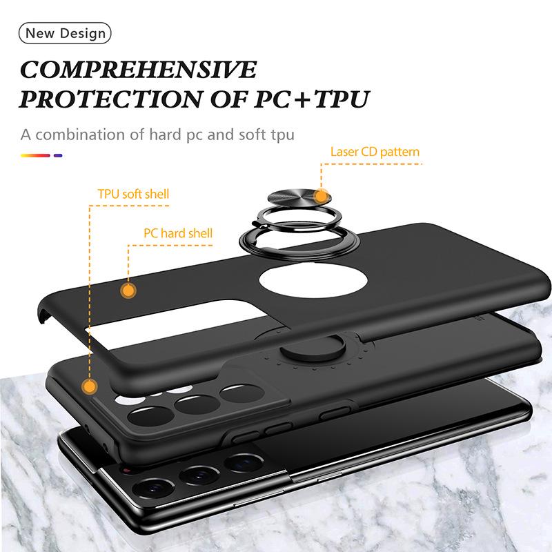 Samsung S30 Ultra Phone Case: Magnetic Ring Holder, Full-Coverage, Drop Protection.