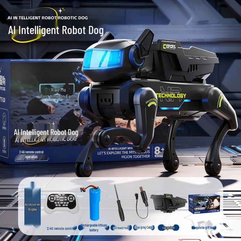 Children s Educational AI Robot Dog: Voice & App Controlled Mechanical Toy
