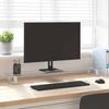 VidaXL Monitor Stand, Computer Stand with Storage, Screen Riser for Desktop Computer, White Glass 374218