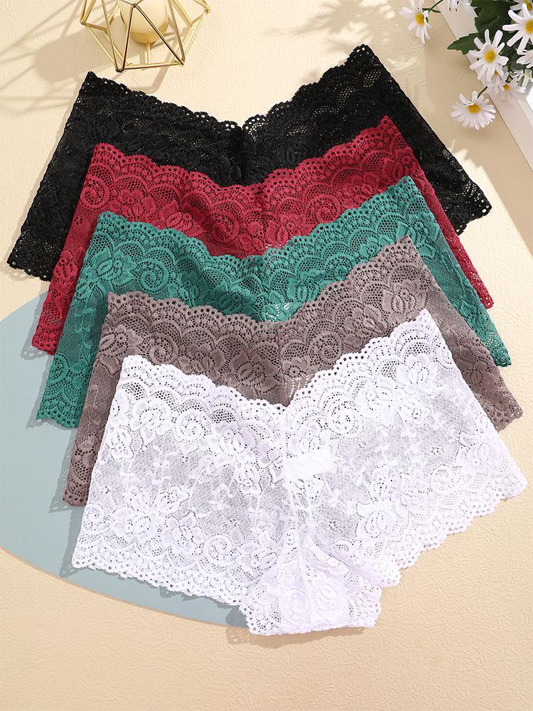 

FINETOO 5 шт./компл. S-XL женские кружевные трусики с цветочным принтом сексуальное нижнее белье женское нижнее белье трусы нижнее белье с высокой талией дизайн трусики XL&Set