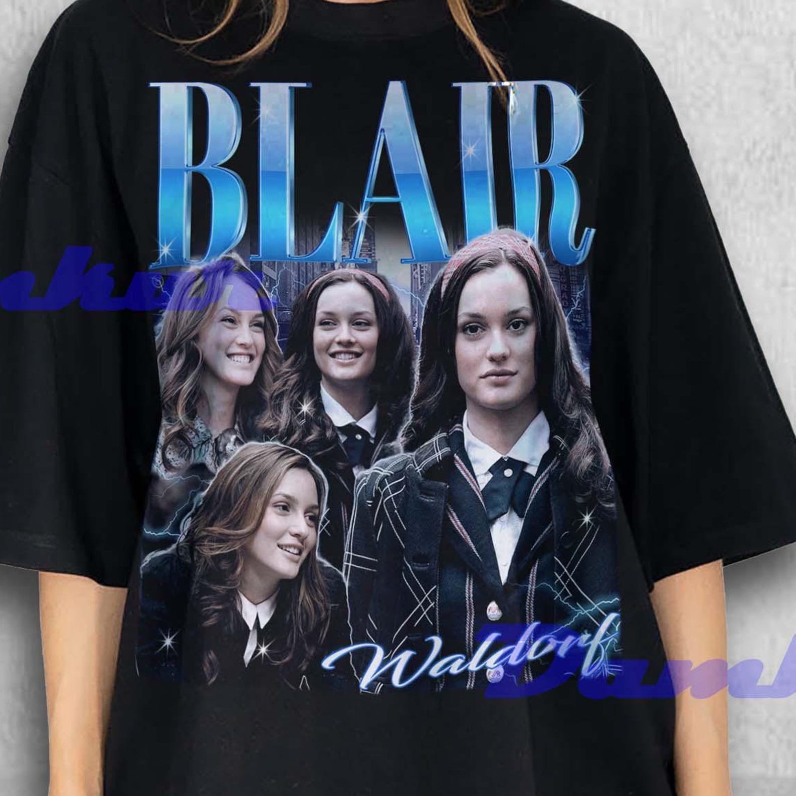 Blair Waldorf Shirt, Blair Waldorf Fan Tshirt, Blair Cornelia Waldorf Retro Tees, Blair Waldorf T-shirt, Leighton Meester Tee, Blair Gift S