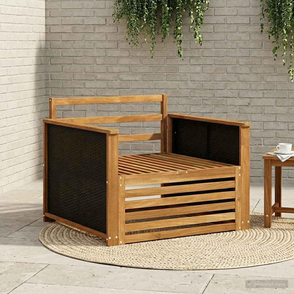 Outdoor 3 Seater Sofa Natural