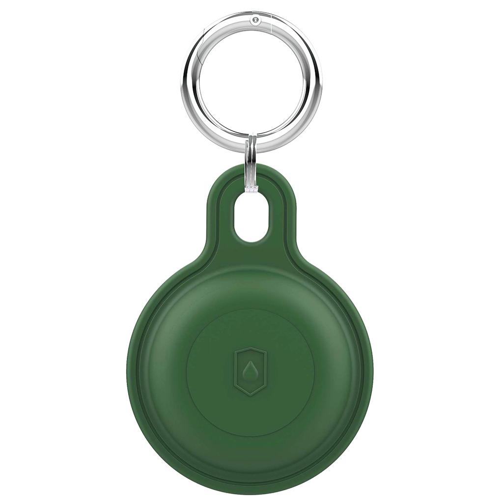 Silicon Keychain for Apple Airtags Case Protective Cover 360° Waterproof Airtag Holder Tracker Accessories AirTag Case Key Ring
