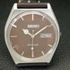 Seiko AUTOMATIC JAPAN MENS VINTAGE BROWN COLOR DIAL WATCH A701443-5 R206b-a701443