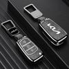 AAOD1 Zinc Alloy Leather Car Remote Key Case for Kia Sportage For Kia Sportage 3 Ceed Rio Soul Optima K5 K2 Cerato For Kia Picanto